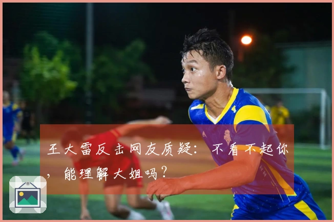 王大雷反击网友质疑：不看不起你，能理解大姐吗？