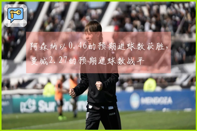 阿森纳以0.46的预期进球数获胜，曼城2.27的预期进球数战平